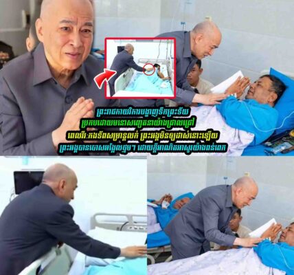 ព្រះរាជកាយវិការបង្ហាញទឹកព្រះទ័យប្រកបដោយមនោសញ្ចេ-តនាយ៉ាងជ្រាលជ្រៅ ចំពោះវីរៈកងទ័ព