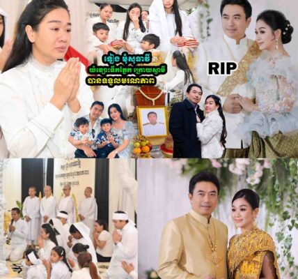 ទៀង មុំសុធាវី យំសោកស្តាយខ្លាំង ក្រោយស្វាមីទទួលមរណភាព បន្សល់កូនប្រុស២នាក់